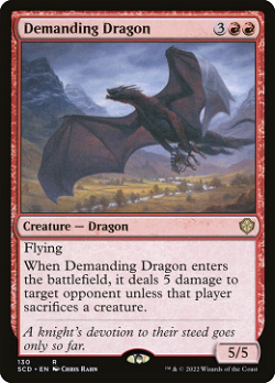 Dragón exigente