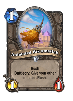 Animated Broomstick