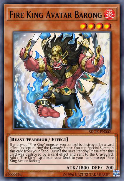 Rey de Fuego Avatar Barong image