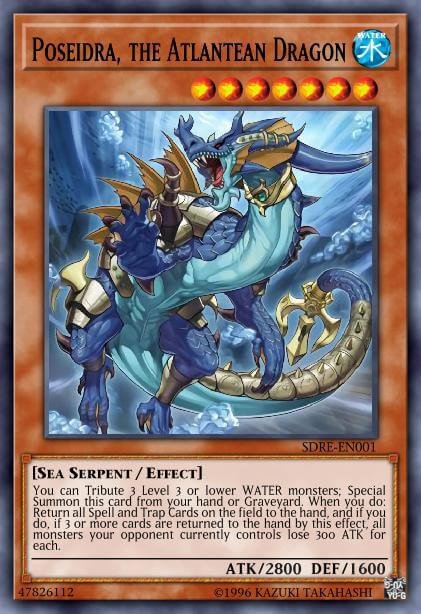 Poseidra, the Atlantean Dragon Crop image Wallpaper