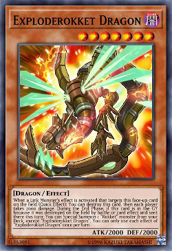 Exploderokket Dragon image