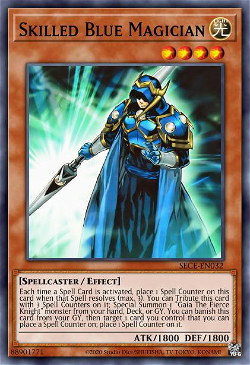 Skilled Blue Magician image
