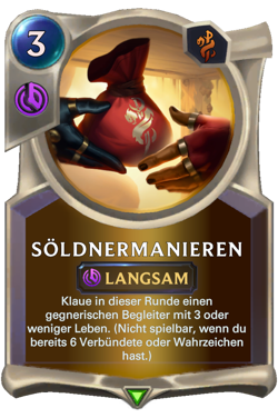 Söldnermanieren