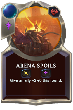 carta spoiler ability Arena Spoils