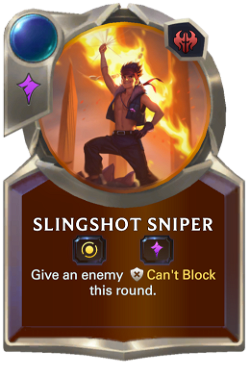 carta spoiler ability Slingshot Sniper