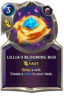 Lillia's Blooming Bud