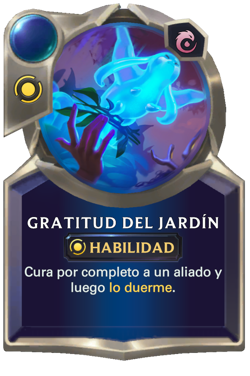 Gratitud del jardín