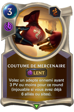 Coutume de mercenaire image