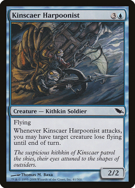 Kinscaer Harpoonist | Magic: the Gathering MTG Cards