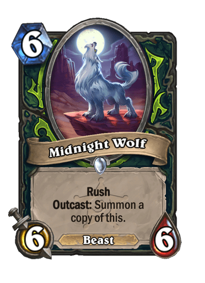 Midnight Wolf Full hd image