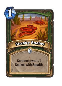 Sneaky Snakes