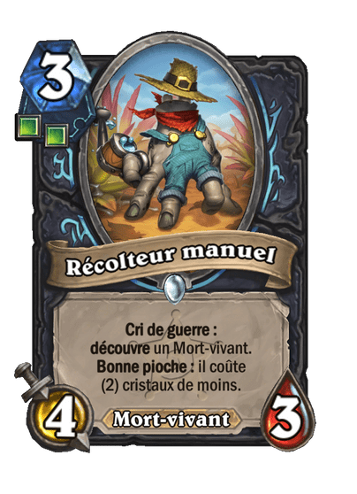 Récolteur manuel image