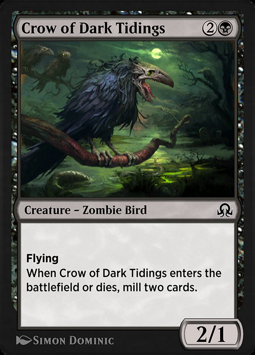 Crow of Dark Tidings Full hd image