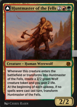 Huntmaster of the Fells // Ravager of the Fells image