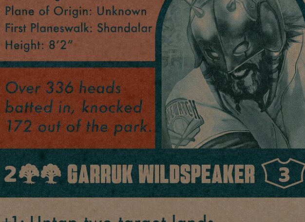 Garruk Wildspeaker Crop image Wallpaper