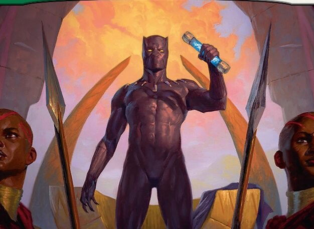 Black Panther, Wakandan King Crop image Wallpaper