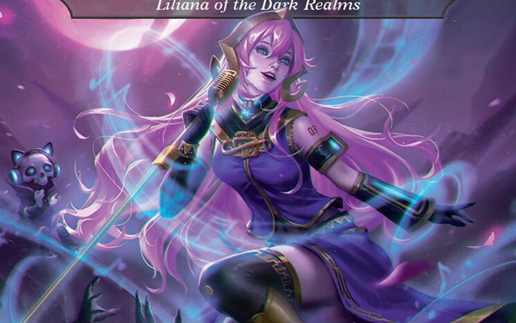 Liliana of the Dark Realms Crop image Wallpaper