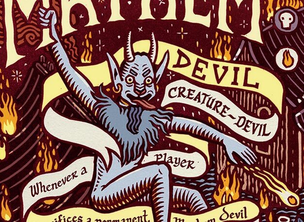 Mayhem Devil Crop image Wallpaper