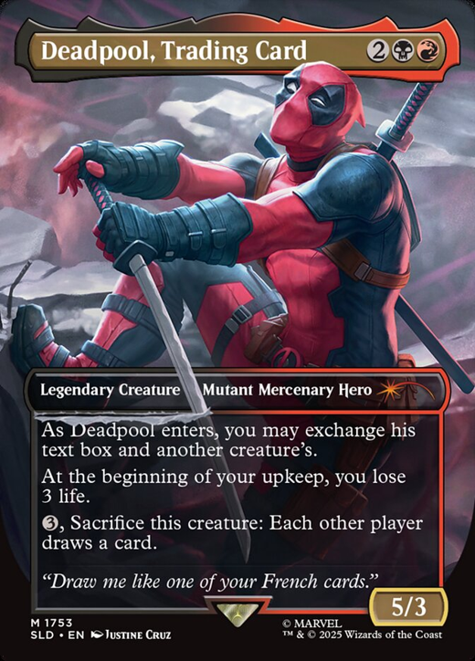 Deadpool, Trading Card Full hd image