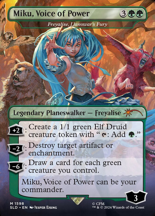 Freyalise, Llanowar's Fury Full hd image