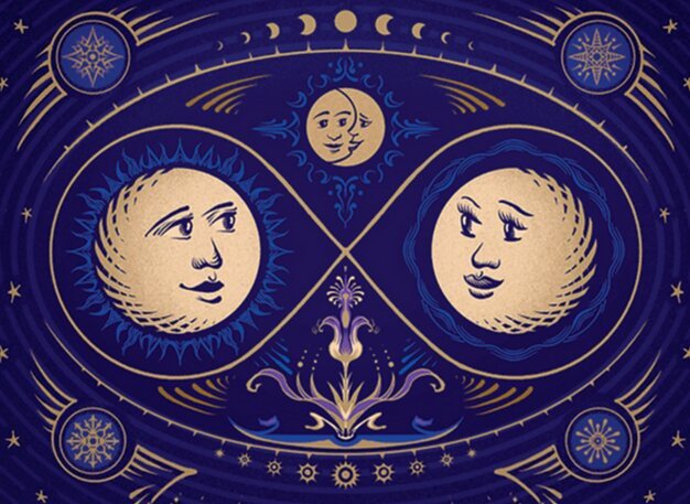 Wheel of Sun and Moon Crop image Wallpaper