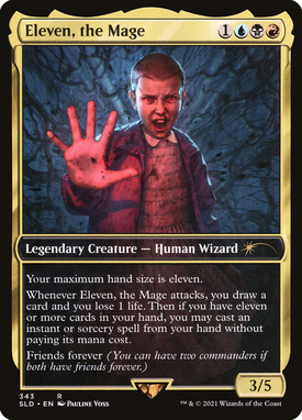 Eleven, the Mage é Cecily, Haunted Mage em MTG