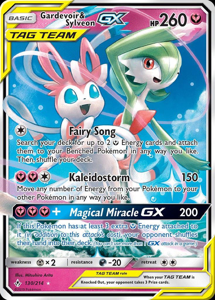 Gardevoir & Sylveon-GX UNB 130 Crop image Wallpaper