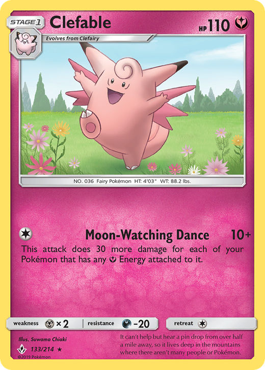 Clefable UNB 133 Full hd image
