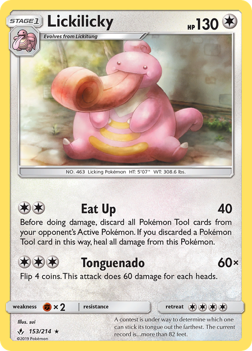 Lickilicky UNB 153 Full hd image