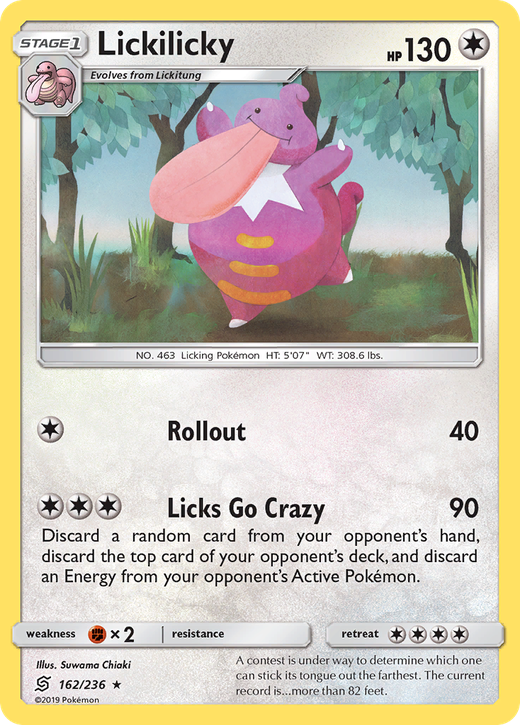 Lickilicky UNM 162 Full hd image