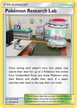 Pokémon Research Lab UNM 205
