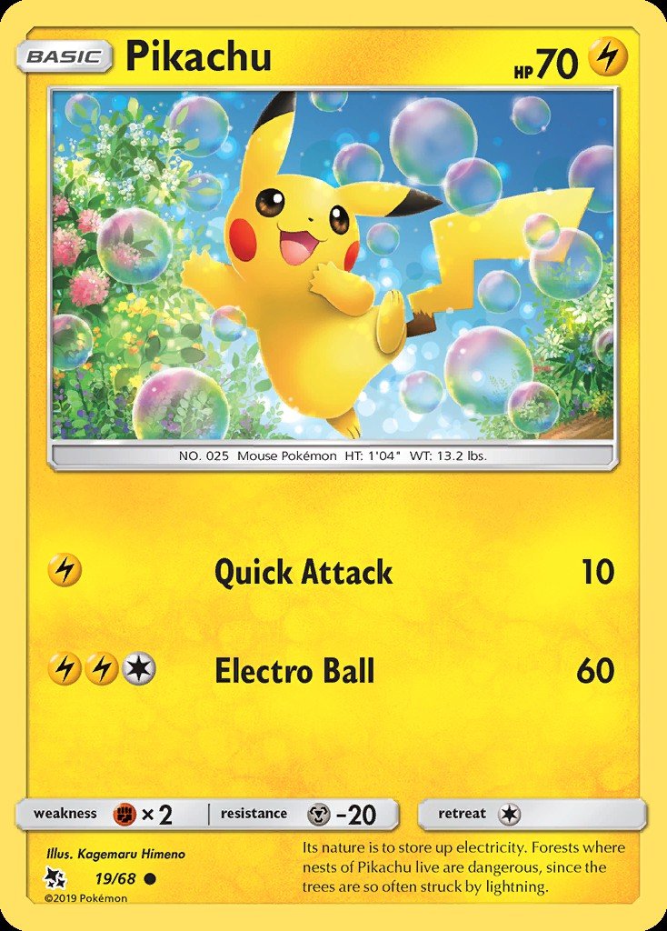 Pikachu HIF 19 Pokemon TCG POK Cards