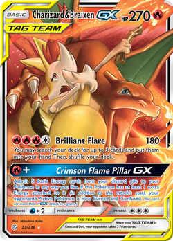 Charizard & Braixen-GX CEC 22 image