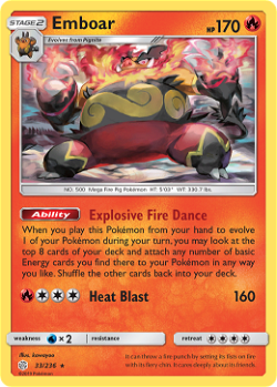 Emboar CEC 33 translates to Roitiflam EB01 33 in French.