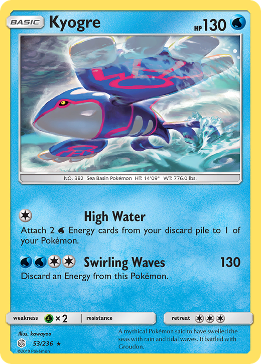 Kyogre CEC 53 translates to Kyogre CEC 53 in French. image