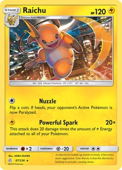 Raichu CEC 67 image