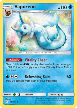 Vaporeon CEC 42 image