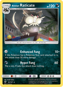 Alolan Raticate BUS 82