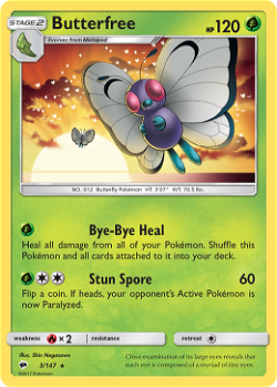 Butterfree BUS 3