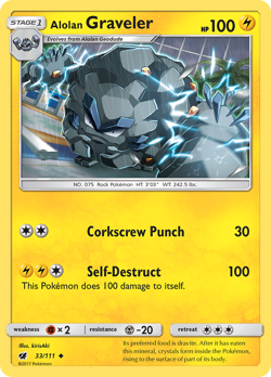 Alolan Graveler CIN 33 image