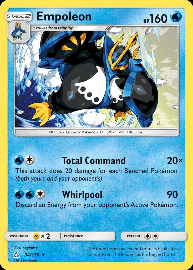 Empoleon UPR 34 Crop image Wallpaper