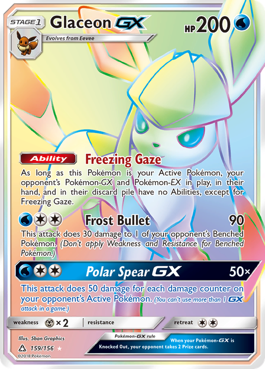 Glaceon-GX UPR 159 Full hd image