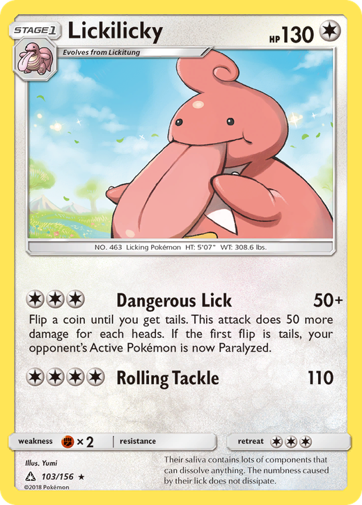 Lickilicky UPR 103 Full hd image