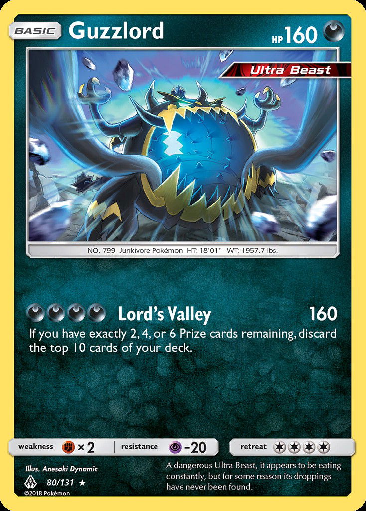 Guzzlord FLI 80  Pokemon TCG POK Cards