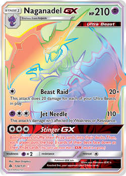 Naganadel-GX FLI 134  Pokemon TCG POK Cards