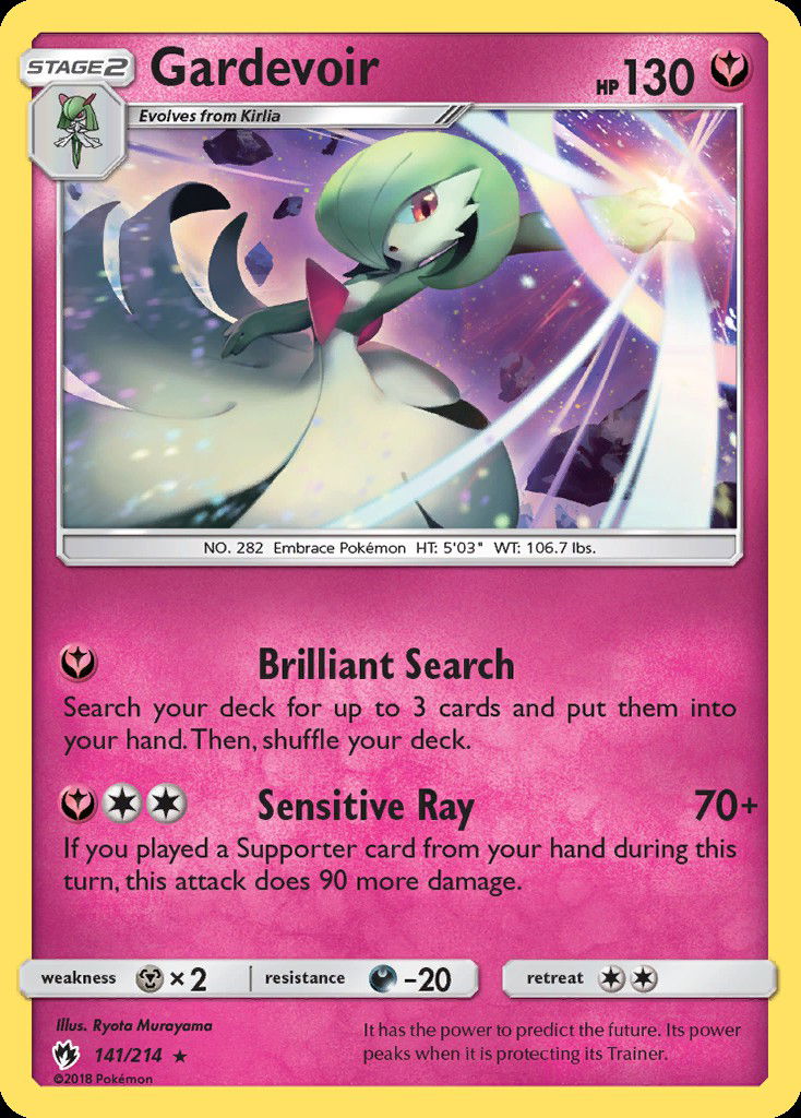 CARTA POKEMON GARDEVOIR