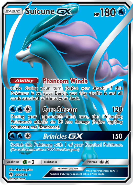 Suicune-GX LOT 200: Suicune-GX LOTE 200 image