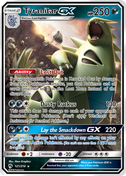 Tyranitar-GX LOT 121