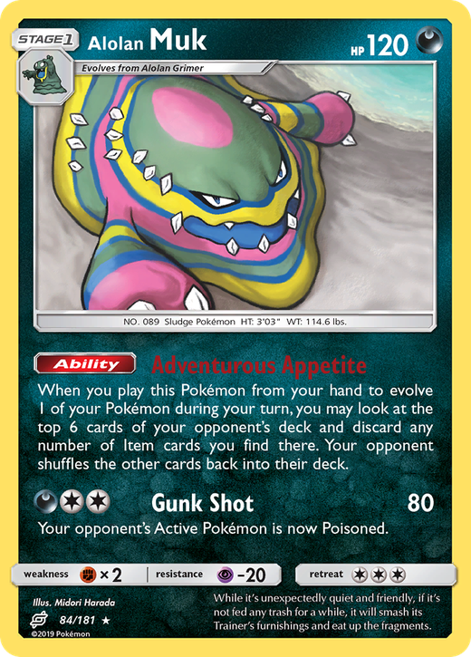 Alolan Muk TEU 84 image