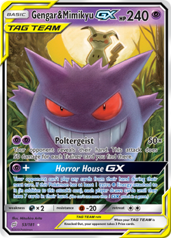 Gengar & Mimikyu-GX TEU 53 - Gengar & Mimikyu-GX TEU 53 image